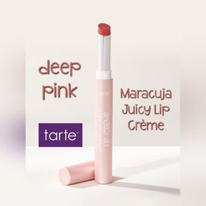 Tarte Maracuja Juicy Lip Creme Deep Pink Brand New in Box Authentic